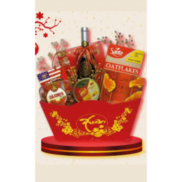 giỏ quà tặng lộc xuân