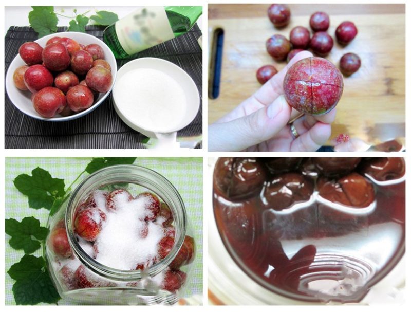 Ngâm rượu mận